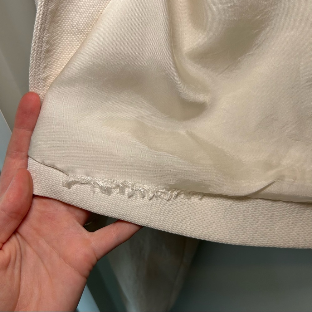 Aritzia Wilfred Shirt Jacket Cream Size Medium - Picture 7 of 12